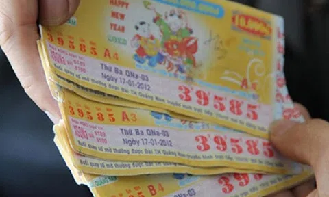 TP.HCM: Bắt nam thanh niên làm giả vé số trúng giải 50 triệu đồng